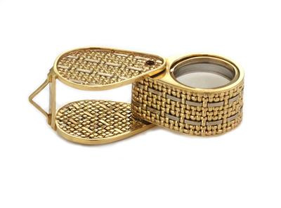 Solid 14k Gold Jewelers Loupe
